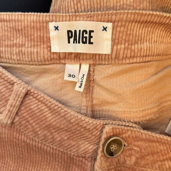 PAIGE Hoxton Slim Corduroy Jeans - Picture 6 of 8